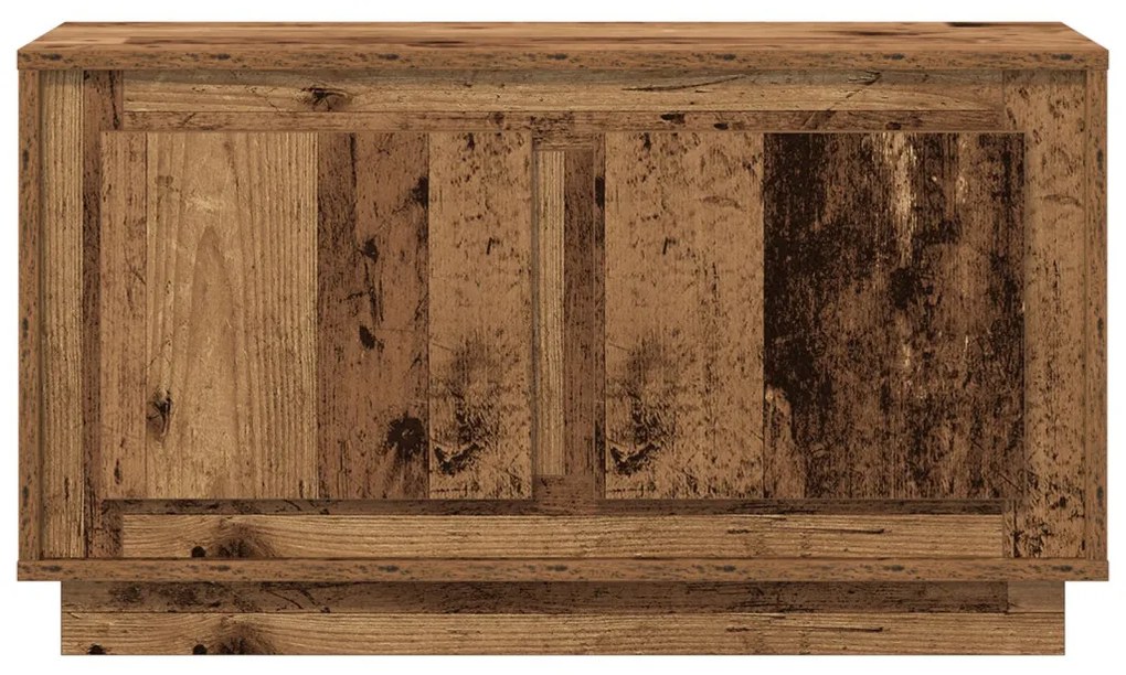 TV szekrény régi fa 80x35x45 cm mérnöki fa