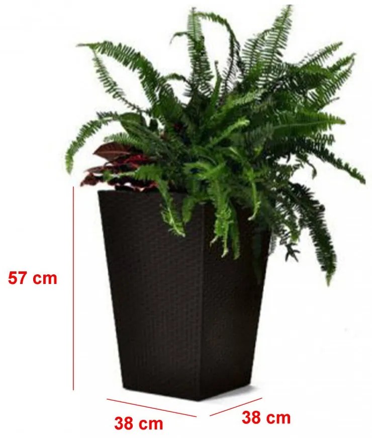 Rattan Planter M virágtartó