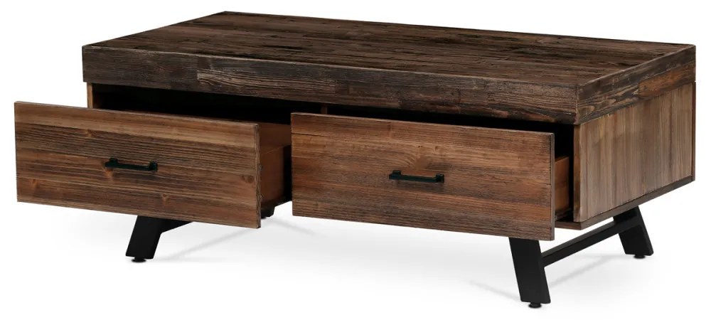 Măsuță de cafea din Pin Masiv, Dimensiune 120x60 cm