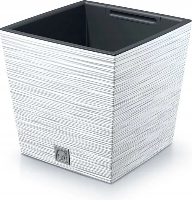 Virágcserép Fusu V fehér 141203-1891