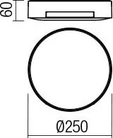 REDO 90006 SKOR Modern Kültéri Mennyezeti Lámpa LED IP54
