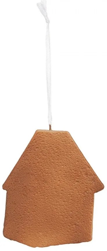 Karácsonyfadísz Mézeskalács házikó kétoldalas