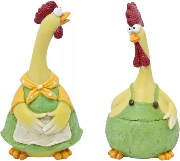 Húsvéti tyúk poliresin mix