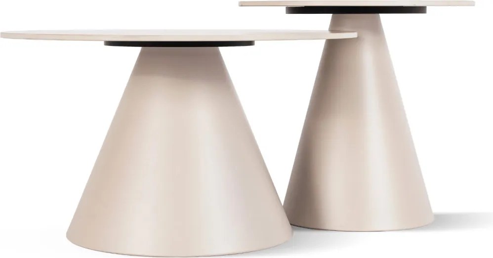 Kerámia asztalszett TENOR fekete márvány/fekete