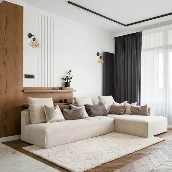 Fali lámpa LUPO 1xE27/60W/230V