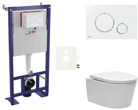 Fali WC szett SAT előtétfalas szereléshez + SAT Brevis WC SIKOSSBR70