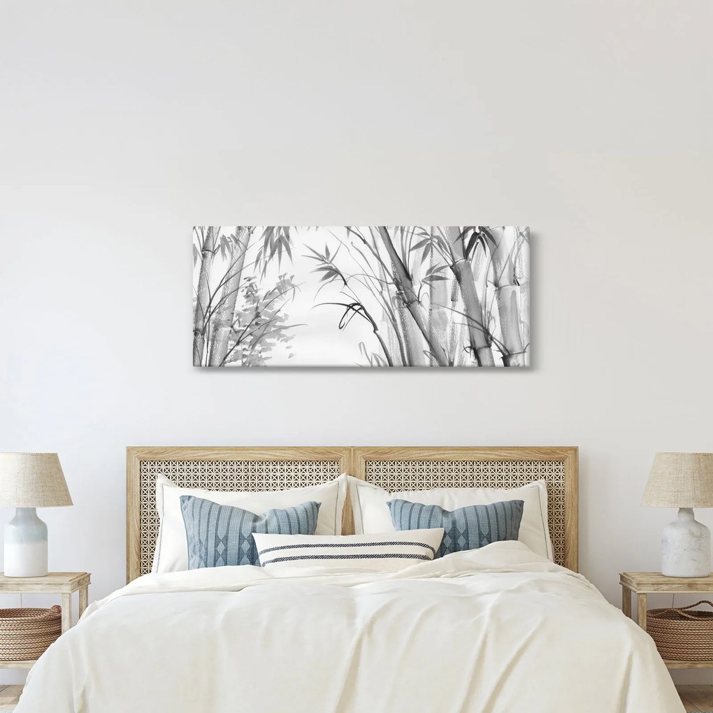 Kép - Bambusz erdő (120x50 cm)