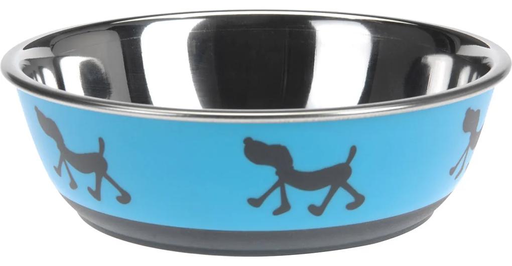Doggie treat kutyatál, kék, átmérő: 17,5 cm