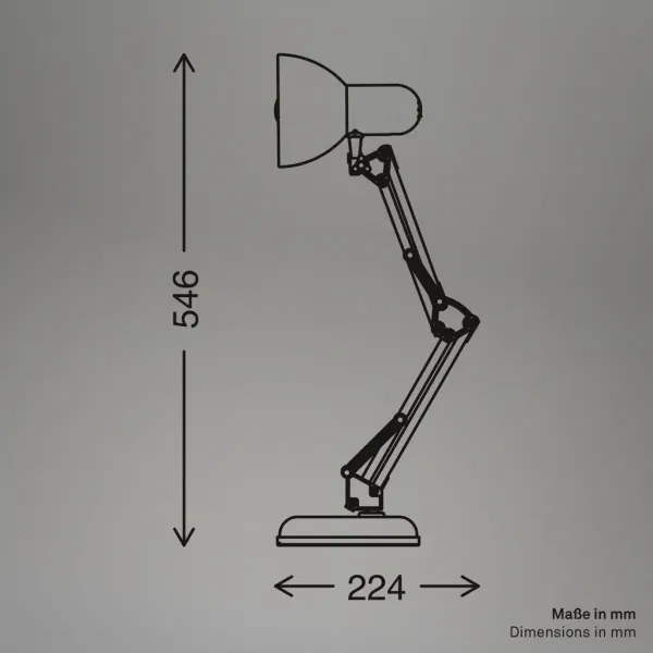 Brilo - PIXA asztali lámpa 1xE14/25W/230V bézs