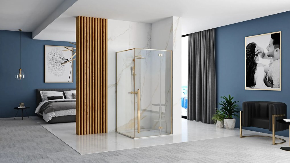 zuhanykabin Fargo 90x90 Gold