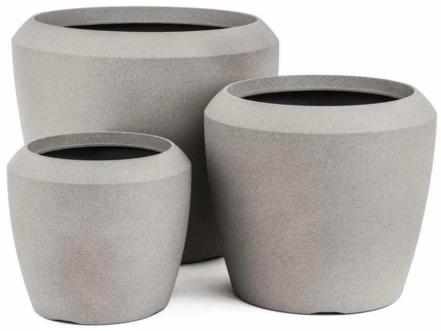 G21 Cement Round virágcserép 55,6 x 55,6 x 48,4
