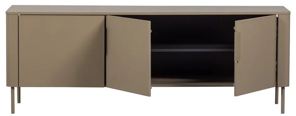 Szürkésbarna borovi fenyő TV-állvány 154x56x44 cm Gunnar – WOOOD