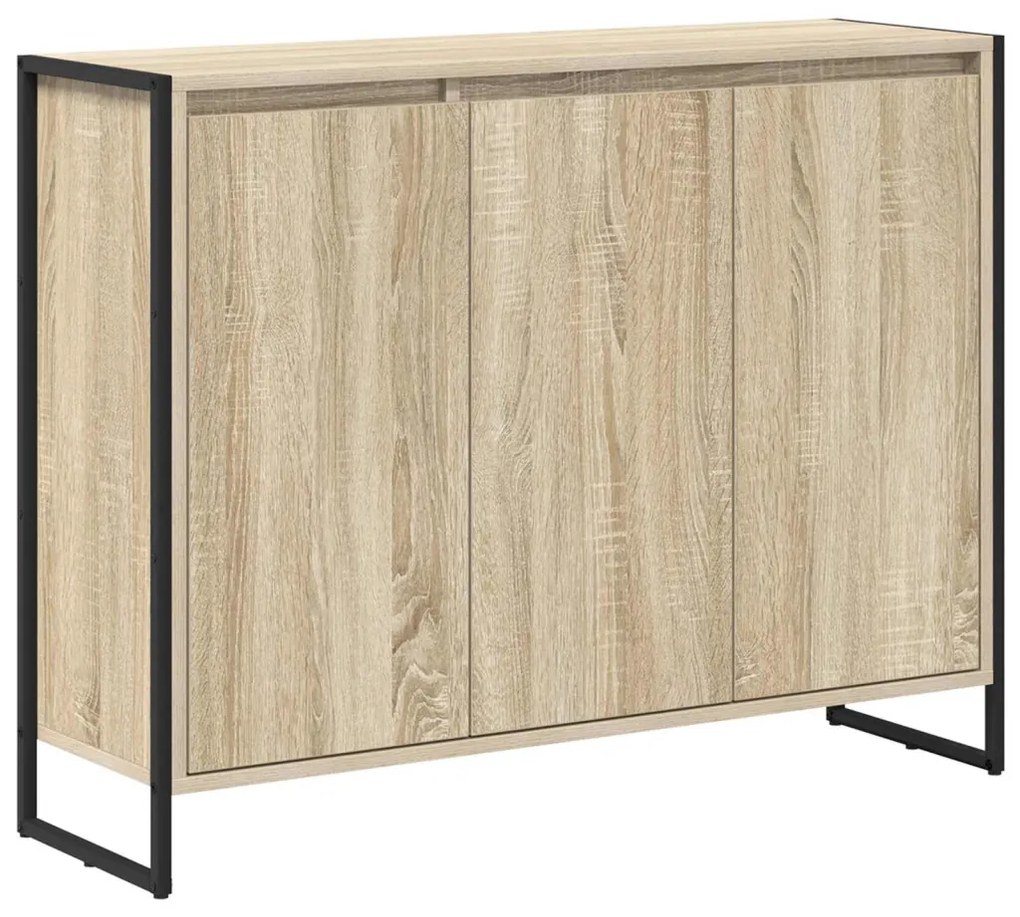 Oldalsó szekrény Sonoma 96,5 x 30 x 75 cm Faanyag