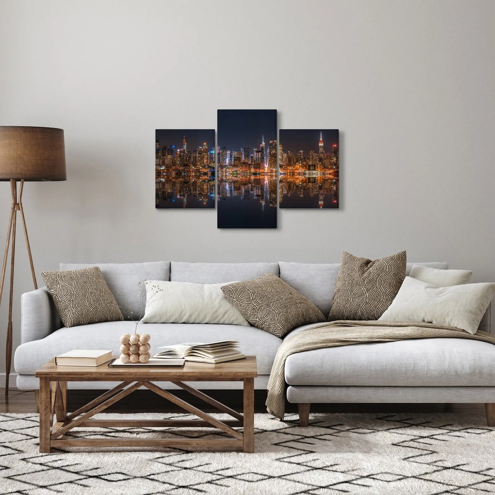 Kép - Felhőkarcolók (90x60 cm)