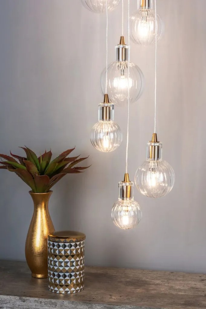 Dar Lighting DITA DIT2342 Függőlámpa 10x20W/G4