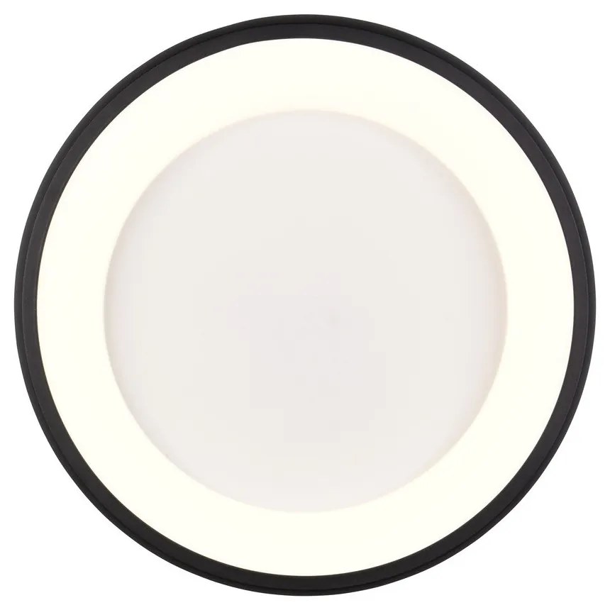 Fekete LED dimmelhető mennyezeti lámpa Cardona – Trio