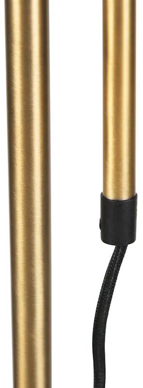 Okos klasszikus állólámpa bronz fehérrel, beleértve a Wi-Fi A60-at - Ashley