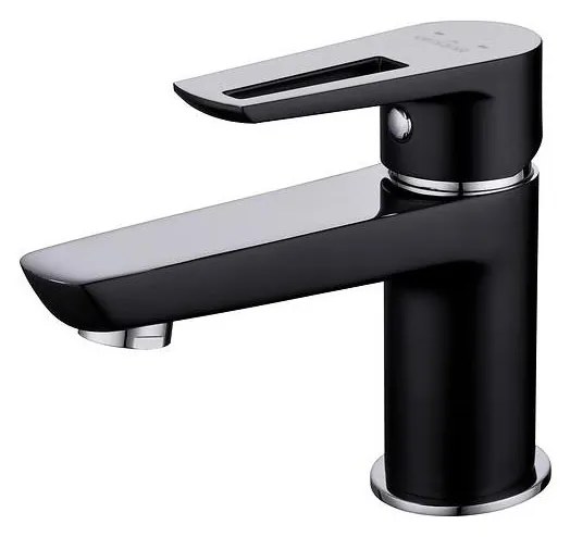 Cersanit S951-048 - Mosdócsap MILLE 13,4 cm fekete + hulladék