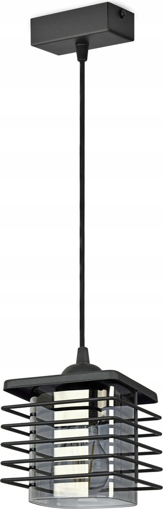 Függő lámpa Drót csillár Üveg Led lámpabúra