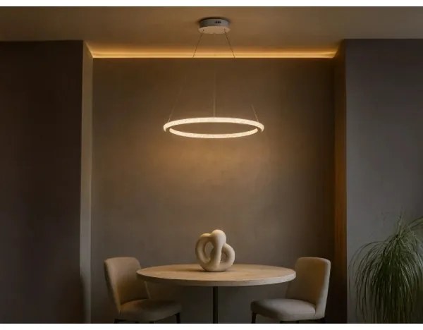 LED dimmelhető csillár kábellel LED/90W/230V 3000-6500K Ø 60 cm + távirányító