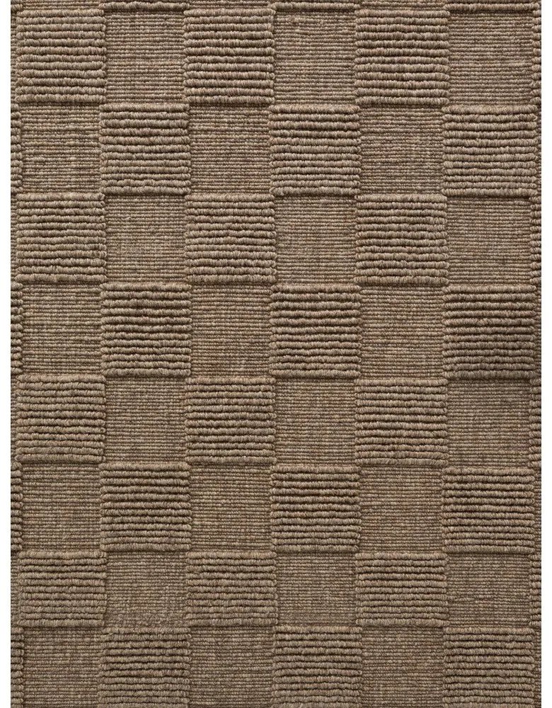 Barna kézi szövésű gyapjú futószőnyeg 80x200 cm Scala – Villeroy&amp;Boch