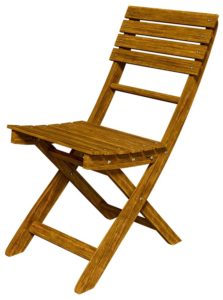 Casaria® Fa összecsukható garnitúra - akác