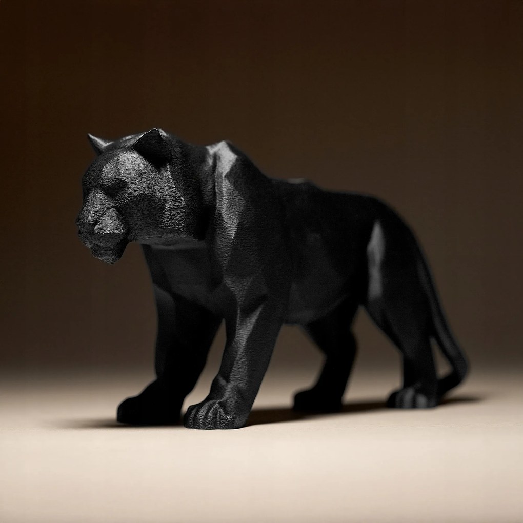 Tigris Dekorációs Figura 14 cm hosszú