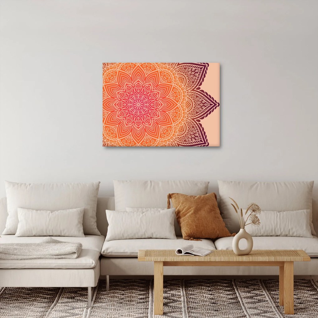 Kép - mandala art (70x50 cm)