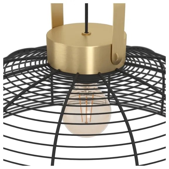 Eglo 43964 - Csillár zsinóron ROUNDHAM 1xE27/40W/230V átm. 45 cm