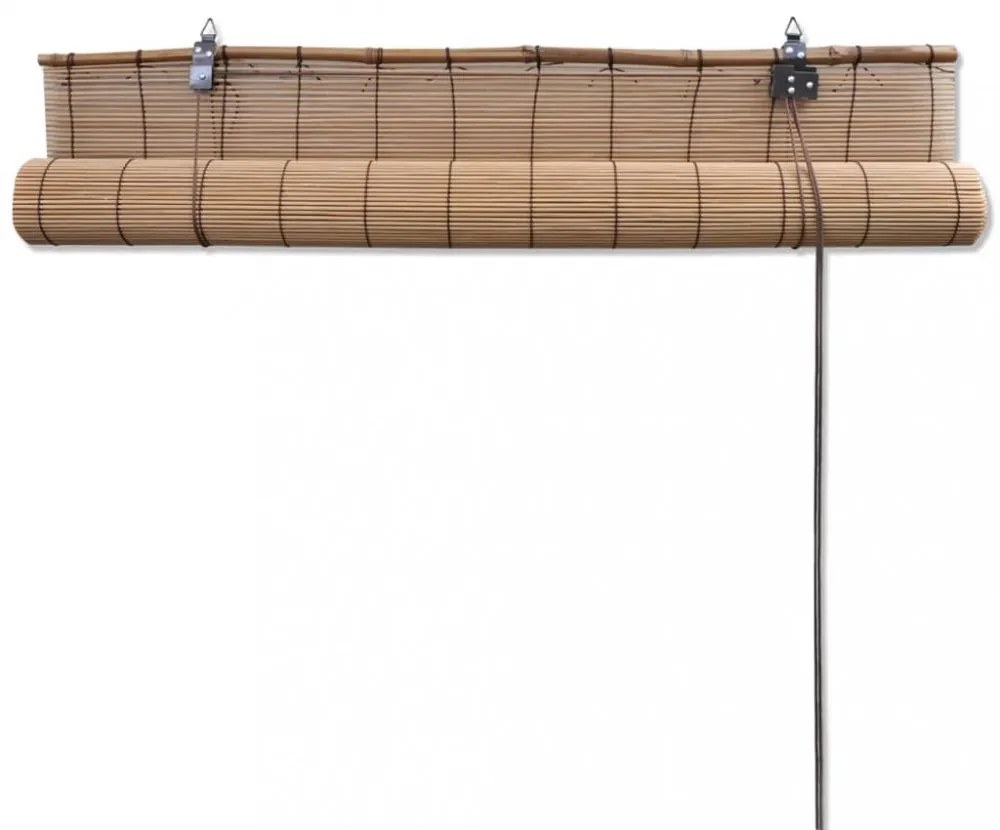 Barna Bambusz Roló 80 x 160 cm