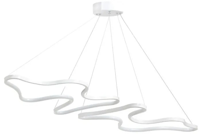 Függőlámpa, Duple Artisan - Fehér Body, Fehér Light