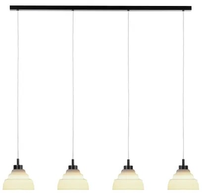 Argon 1860 - Csillár zsinóron VENTURA 4xE27/15W/230V