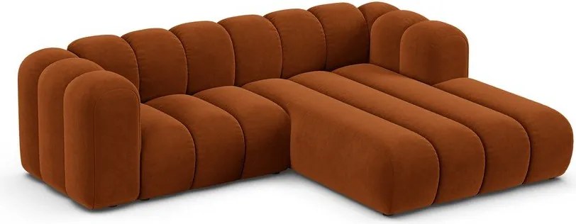 Narancssárga sarokkanapé (jobb oldali) Lupine – Micadoni Home