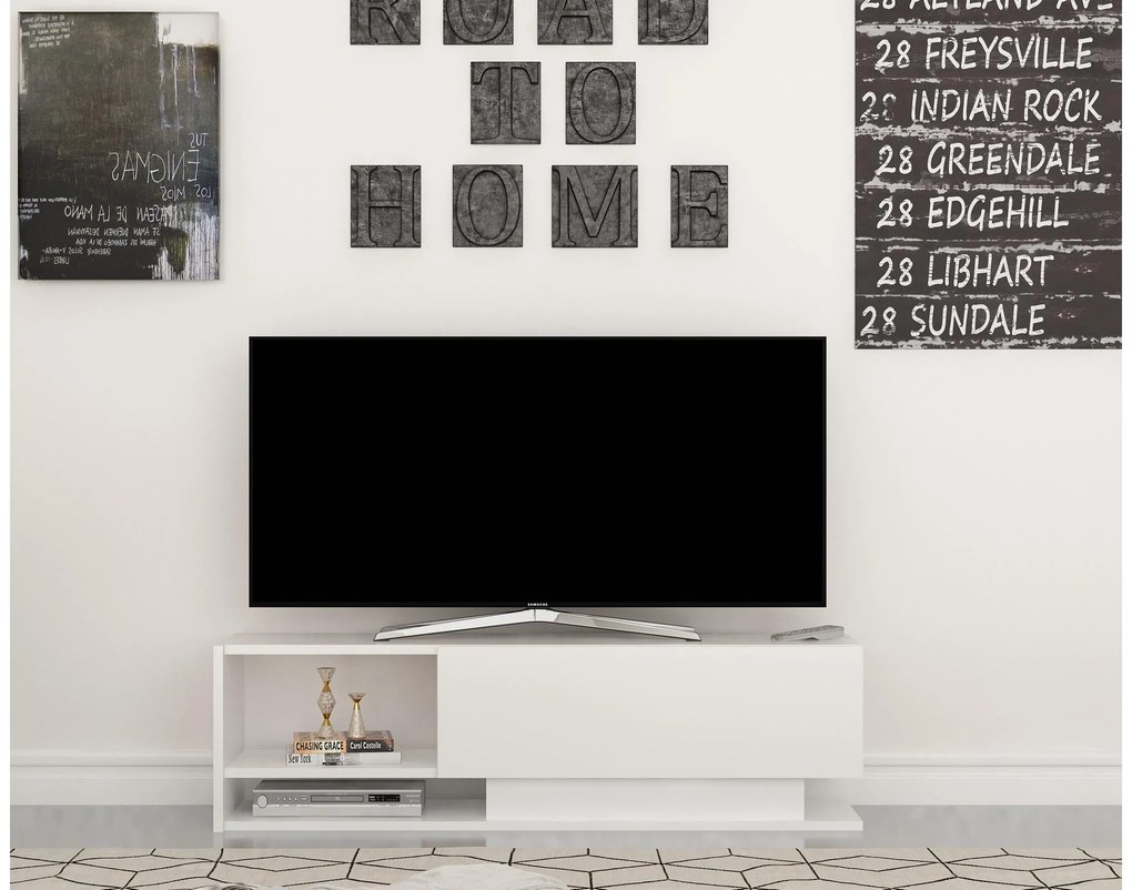 TV asztal/Szekrény Damla (fehér)  . 1102065