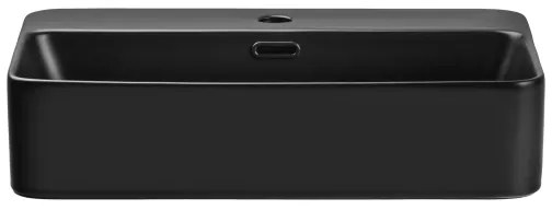 COMAD TRUST 2 BLACK (E-6282) - TRUST 55x38 cm fekete matt mosdó pultba