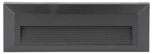 LED kültéri lépcsővilágítás LED/3W/230V IP65 4000K fekete