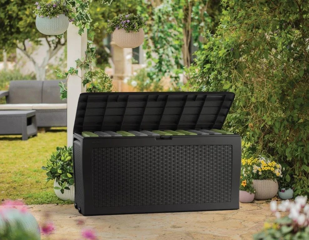 Keter Samoa Rattan Box 270L grafit