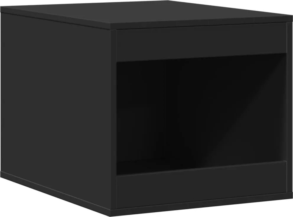 vidaXL fekete szerelt fa macskaalomdoboz 47 x 59 x 42 cm