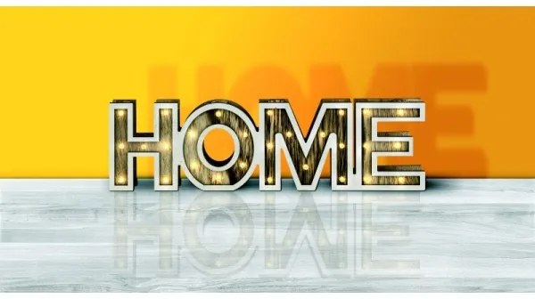 Globo 29975 - LED asztali lámpa HOME 28xLED/0,06W/3xAA nyárfa