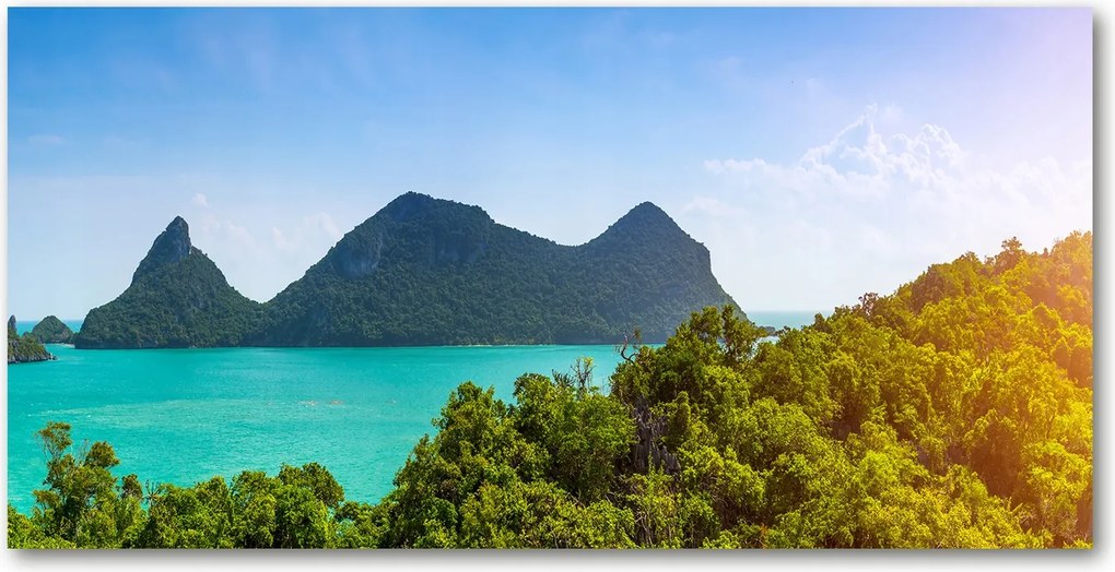 Fotó üvegkép Panoráma Thaiföld 140x70