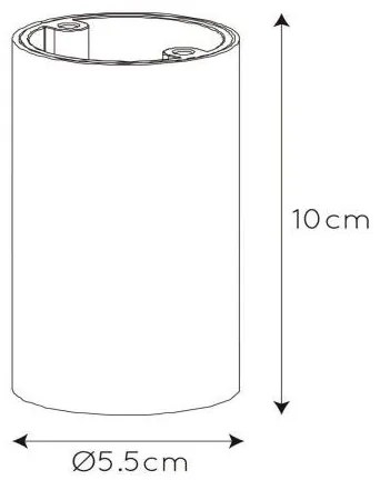 Lucide 09915/06/36 - DELTO LED állítható spot 1xGU10/5W/230V szürke
