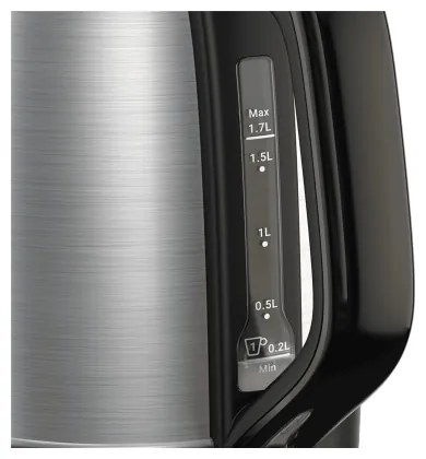Tefal - Vízforraló SUBITO 1,7l 2400W/230V rozsdamentes/fekete