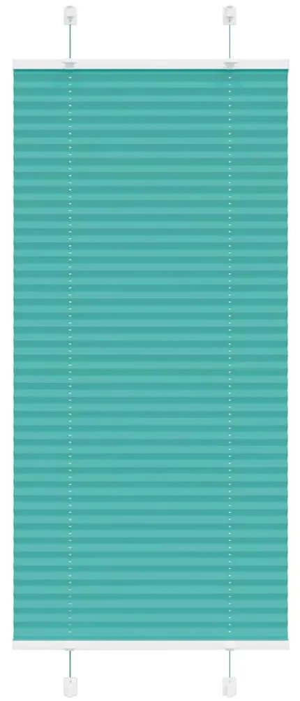 pliszírozott redőny Benzinzöld 60x100 cm szövetszélesség