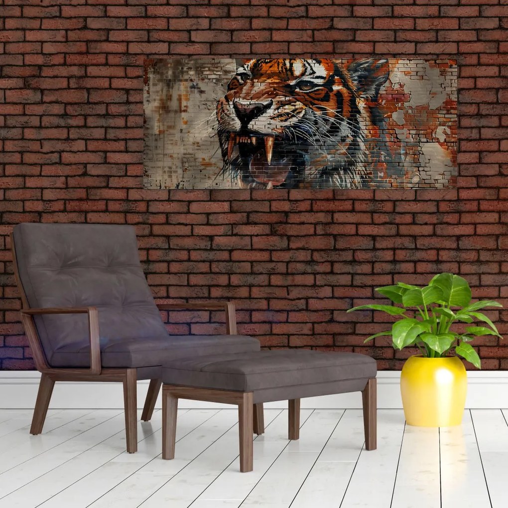 Kép - Téglatigris (120x50 cm)