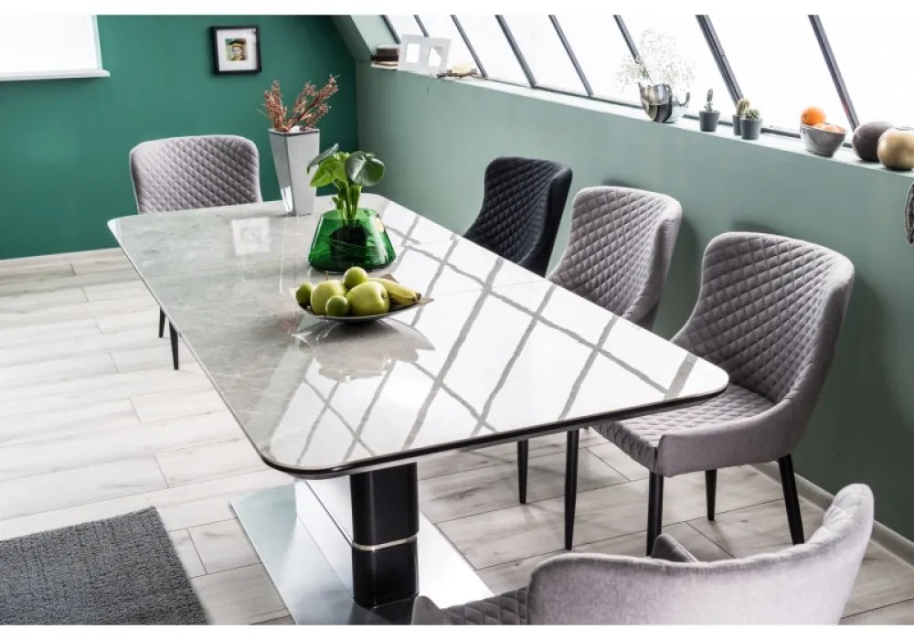 Pallas bővíthető étkezőasztal 160-210x90cm fekete
