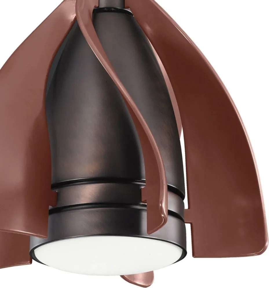 KICHLER KLF-TERNA-15-BB TERNA Ventilátoros lámpa Olajozott Bronz LED IP20