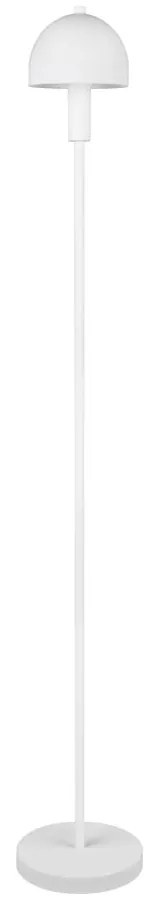 Fehér állólámpa üveg búrával (magasság 120 cm) Glenn – Trio