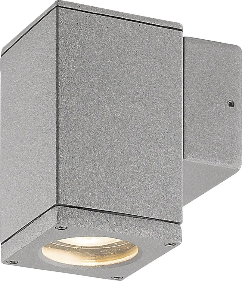 NOVOLUX 555C-G21X1A-03 CUB Modern Kültéri Fali Lámpa Szürke GU10 IP54