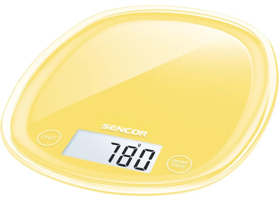 Sencor SKS 36YL konyhai mérleg, sárka