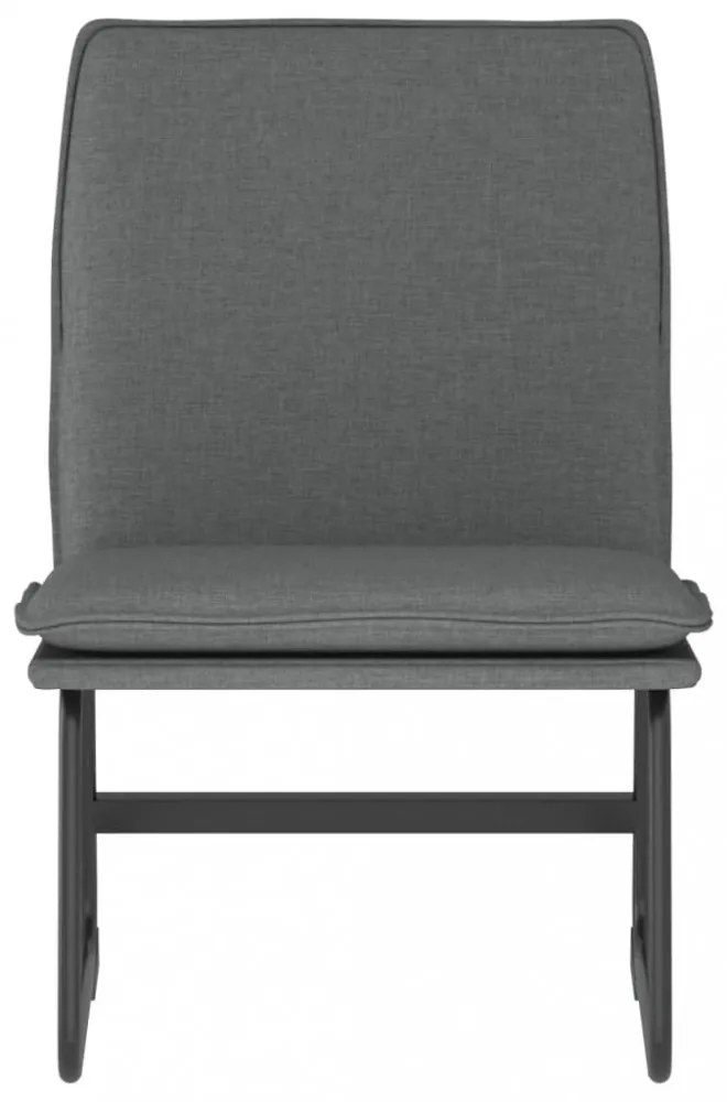 vidaXL sötétszürke szövet pihenőszék 52 x 75 x 76 cm